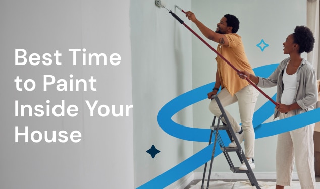 Best time to paint house interior