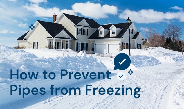 How to prevent pipes from freezing