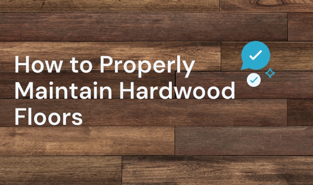 Hardwood floor maintenance